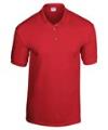 GD40 8800 Jersey Polo Red colour image